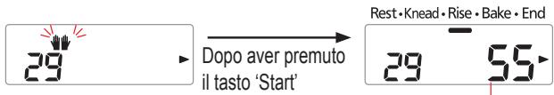 PANASONIC SD ZB2512 - Aggiungere ulteriore burro dopo il segnale acustico, quindi premere di nuovo "Start" (Avvio) - 1
