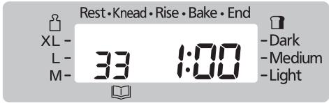 PANASONIC SD ZB2512 - Set the cooking time - 2