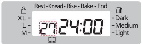 PANASONIC SD ZB2512 - Étape 1 préparation du levain - 2