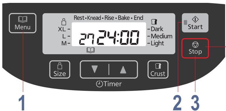 PANASONIC SD ZB2512 - FASE 1 Elaborar masa previa para pan de masa madre - 1