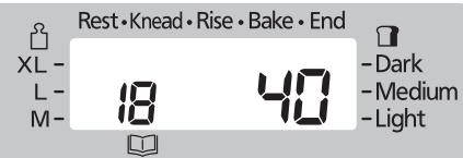 PANASONIC SD ZB2512 - Impostazione dell'orario di cottura - 2