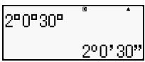 HP 300S X 30 - Inputting Sexagesimal Values - 2