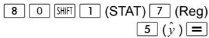 HP 300S X 30 - Other types of Regression Calculation: - 12