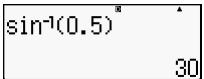 HP 300S X 30 - Trigonometric and Inverse Trigonometric Functions - 2