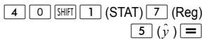 HP 300S X 45 - Other types of Regression Calculation: - 34