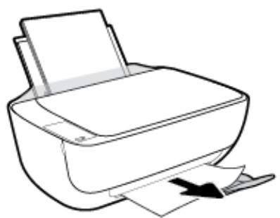 HP DESKJET 3636 - Élimination d'un bourrage papier du bac de sortie - 1