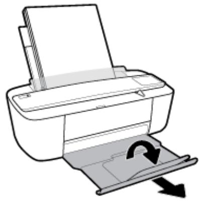 HP DESKJET 3720 - Chargement du papier au format standard - 4