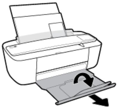HP DESKJET 3730 - Chargement du papier de petit format - 4