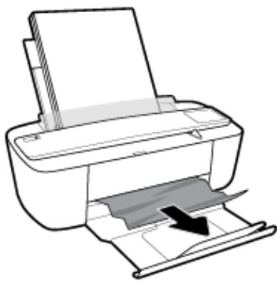 HP DESKJET 3730 - Élimination d'un bourrage papier du bac de sortie - 1