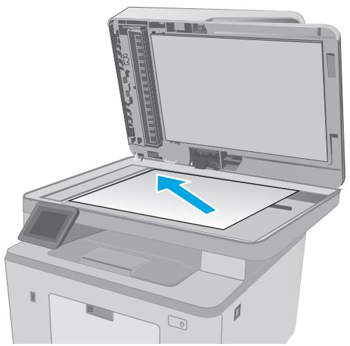 HP LASERJET PRO MFP M227FDW - Fax from the flatbed scanner - 1