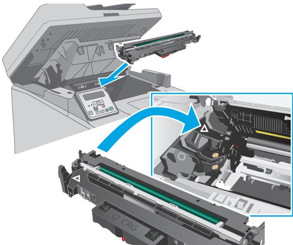 HP LASERJET PRO M227FDN - Clear jams in the toner-cartridge area - 9