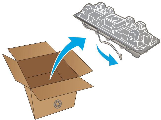 HP LASERJET PRO M227FDN - Remove and replace the toner cartridge - 4
