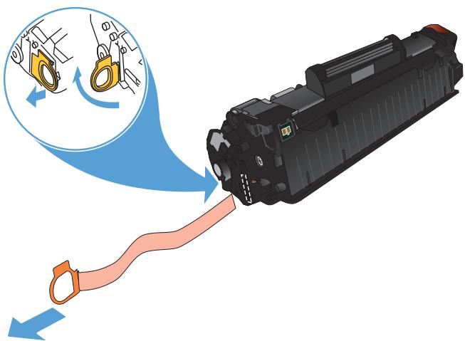 HP LASERJET PRO MFP M26NW - Remove and replace the toner cartridge - 5