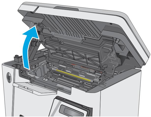 HP LASERJET PRO MFP M26NW - Clear jams in the output bin - 3