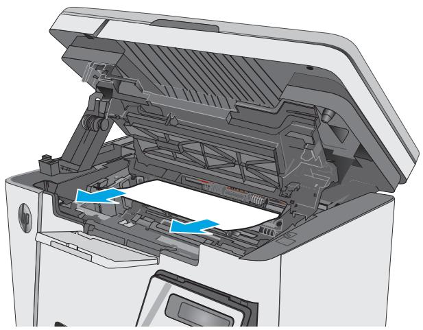HP LASERJET PRO MFP M26NW - Clear jams from the input tray - 6