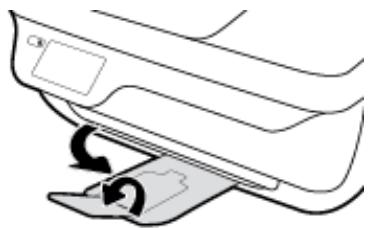 HP OFFICEJET 3831 - Chargement du papier de petit format - 5