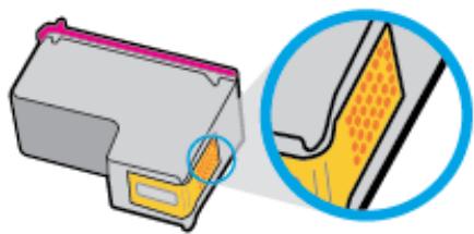 HP OFFICEJET 3831 - Pour nettoyer les contacts de la cartouche - 5