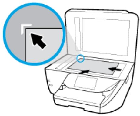 HP OFFICEJET PRO 6960 - Pour charger un original sur la table du scanner - 2