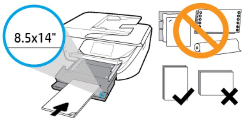 HP OFFICEJET PRO 6960 - Charger du papier au format légal - 3