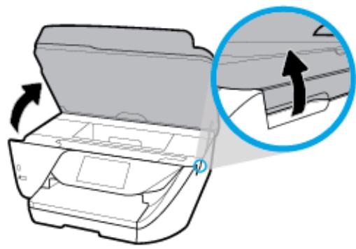 HP OFFICEJET PRO 6960 - Pour éliminer un bourrage papier au niveau de la zone d'impression - 1