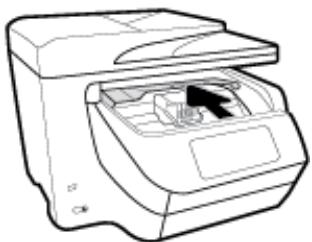 HP OFFICEJET PRO 8725 - Pour éliminer un bourrage papier du bac de sortie - 1