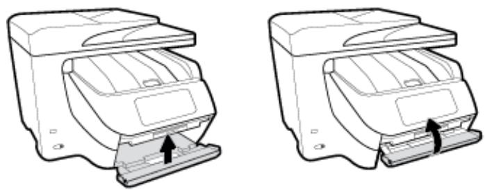 HP OFFICEJET PRO 8725 - Pour éliminer un bourrage papier du bac de sortie - 7
