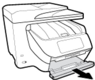 HP OFFICEJET PRO 8725 - Pour éliminer un bourrage papier du module d'impression recto verso - 1