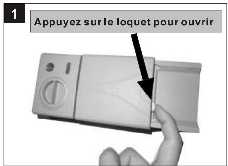 THOMSON PRIMO 2 TH FULL - Remplissage du détergent - 1