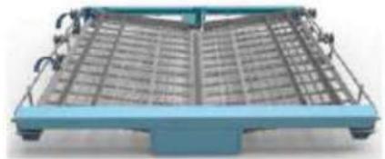 THOMSON PRIMO 2 TH FULL - L'étagère à couverts peut être positionnée de 5 manières différentes : - 1