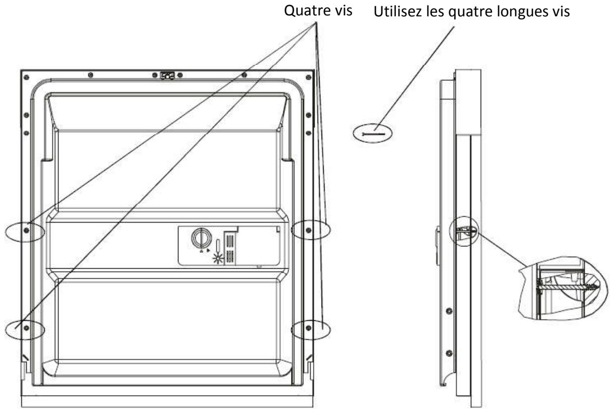 THOMSON PRIMO 2 TH FULL - Préparation et assemblage de la porte du meuble (non fournie) - 2