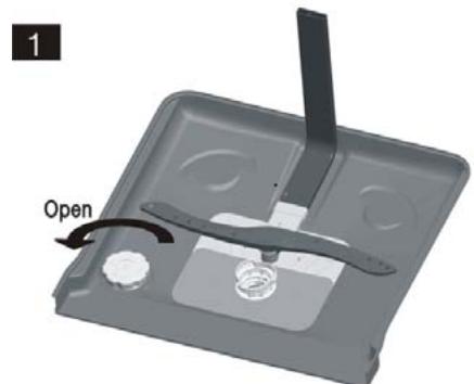 THOMSON TWBI4614WH - Remplissage du réservoir de sel - 1