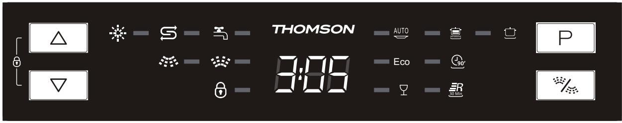 THOMSON TWBI4614WH - Panneau de contrôle - 6