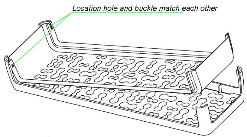 BRANDT RAC2X4MG - b) Assembling the upper part - 3