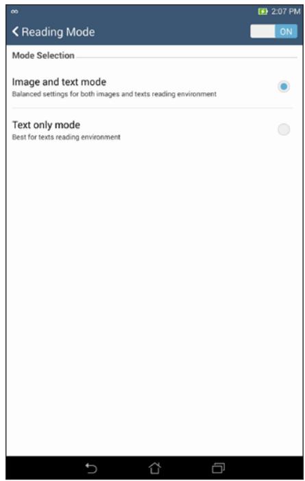 ASUS ME572C-1G012A - Reading Mode - 1