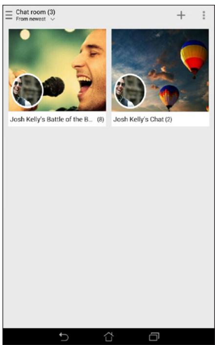 ASUS ME572C-1G012A - Viewing shared photos by chat room - 1