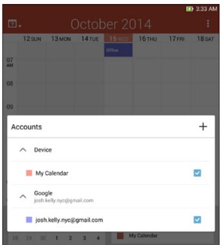 ASUS ME572C-1G012A - Enabling alert reminders for events - 1
