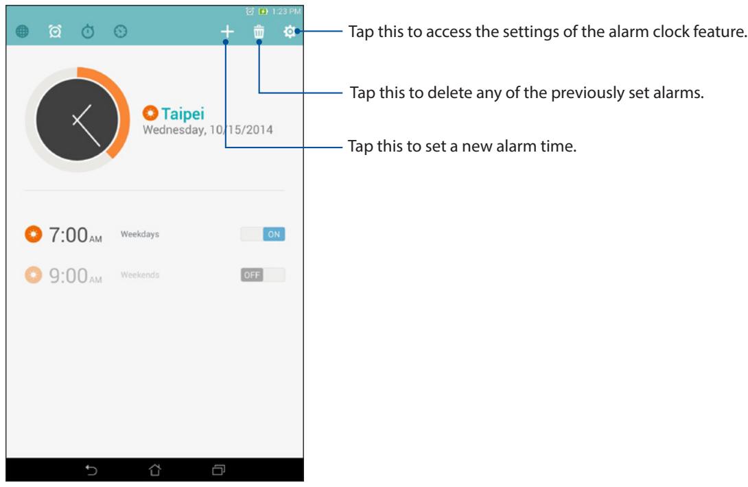 ASUS MeMO Pad 7 - Alarm clock - 2