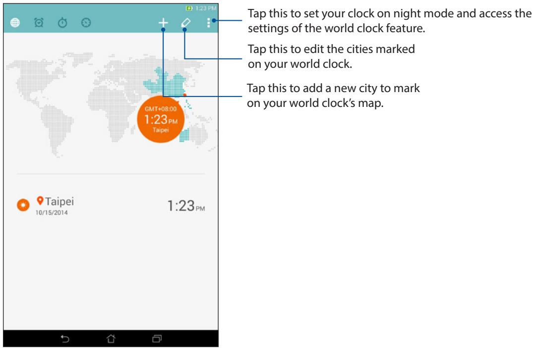 ASUS MeMO Pad 7 - World Clock - 1