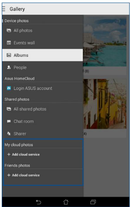 ASUS MeMO Pad 7 - Viewing files from your social network or cloud storage - 1