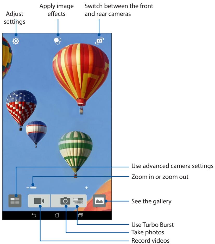 ASUS MeMO Pad 7 - Camera home screen - 1