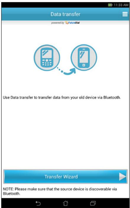 ASUS MeMO Pad 7 - Data Transfer - 1