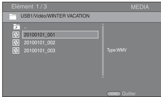 ASUS X751SJ-TY002T - Sélectionnez le fichier à, puis appuyez sur ENTER. - 1