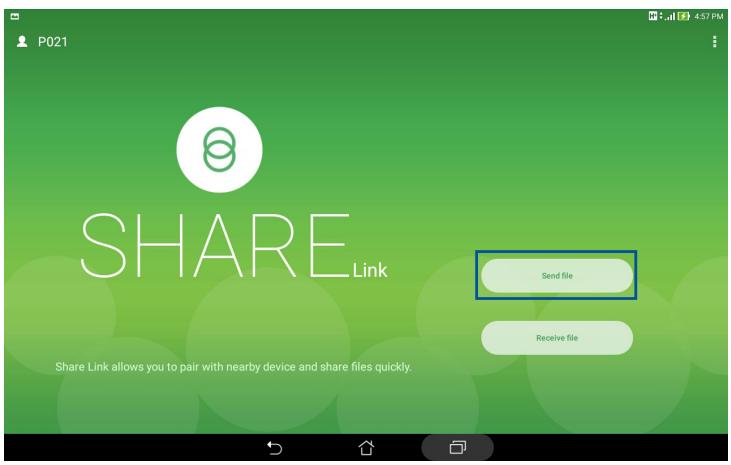 ASUS ZENPAD 10 Z300C-1B045A - Sharing files - 1