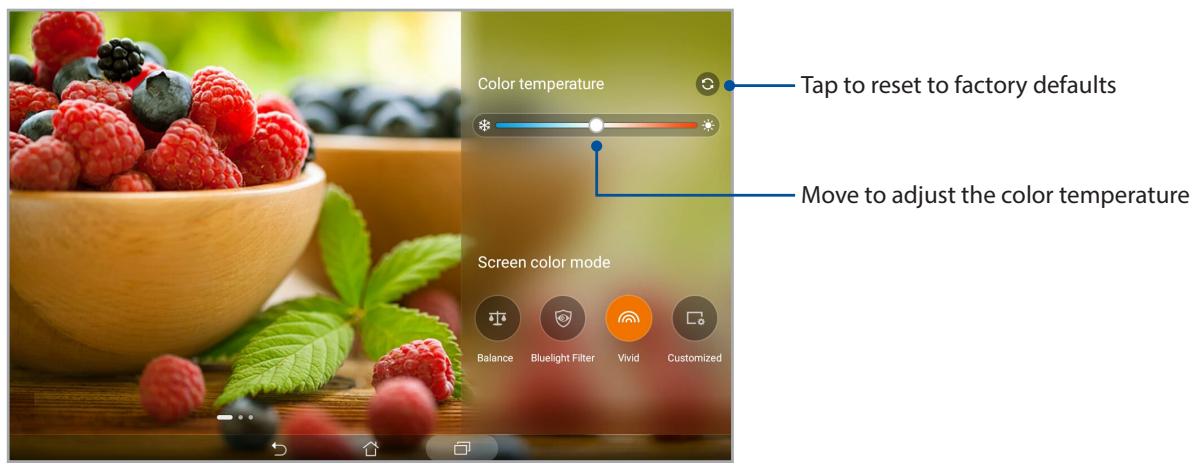 ASUS ZENPAD 10 Z300C-1B045A - Vivid mode - 1