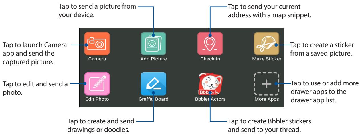 ASUS ZENPAD 10 Z300C-1B045A - Using drawer apps - 1