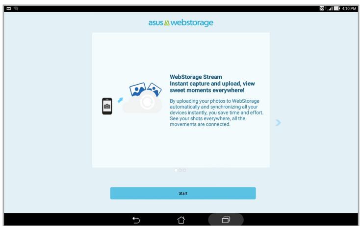 ASUS ZENPAD 10 Z300C-1B045A - ASUS WebStorage - 1