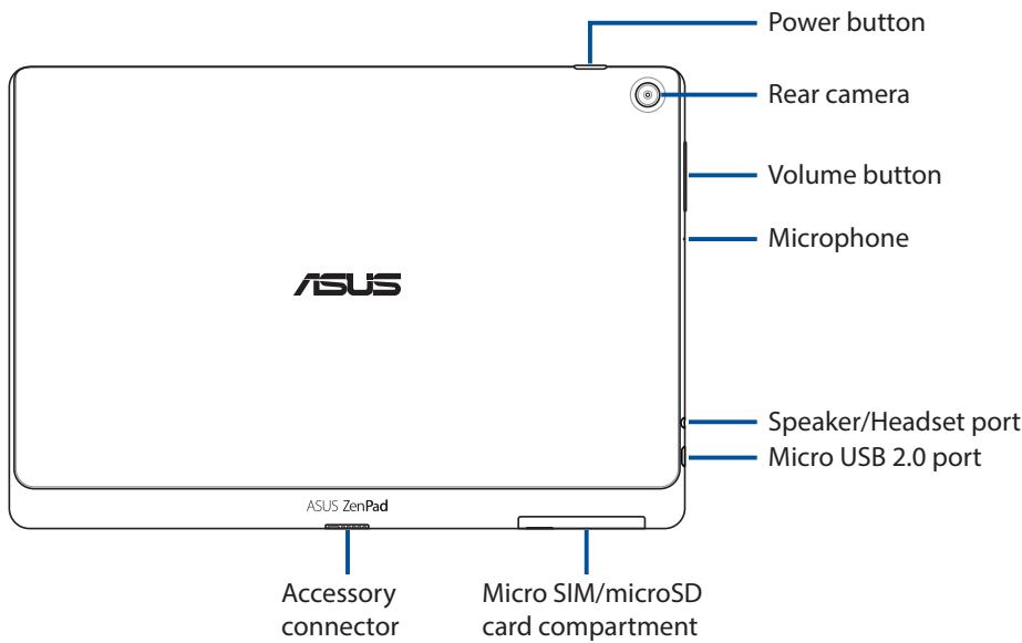 ASUS ZENPAD 10 Z300C-1B045A - Parts and features - 2