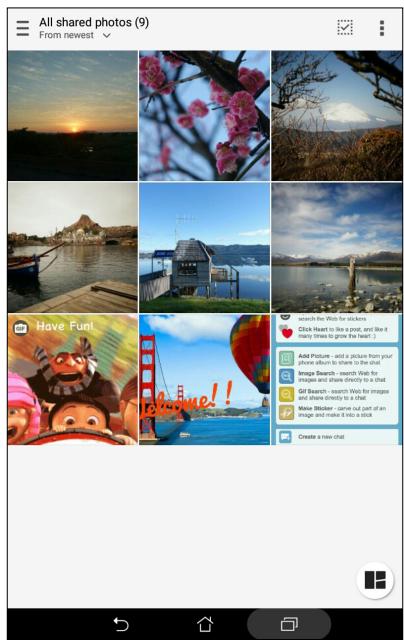 ASUS ZENPAD 10 Z300C-1B045A - Viewing all shared photos - 1