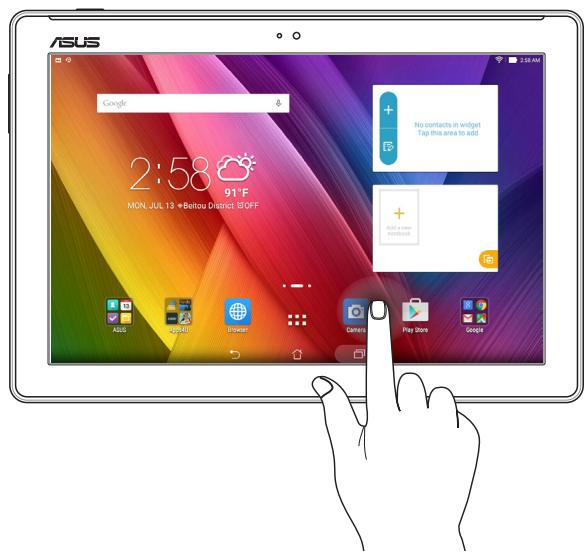 ASUS ZENPAD 10 Z300C-1B045A - Moving or deleting items - 1