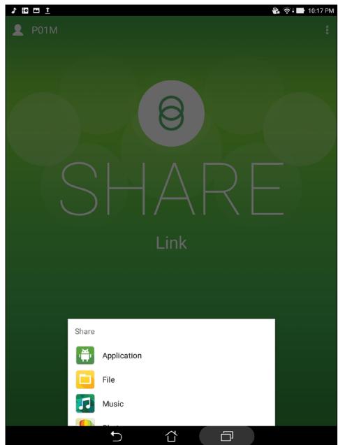 ASUS ZENPAD S 8.0 Z580CA-1A043A - Sharing files - 1